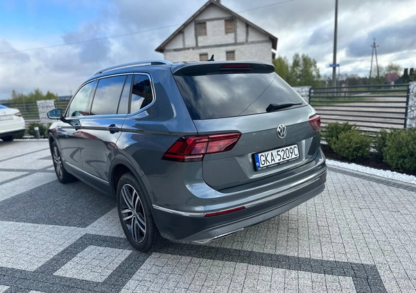 Volkswagen Tiguan Allspace cena 119500 przebieg: 133000, rok produkcji 2018 z Ujście małe 466